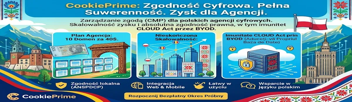 RODO & GDPR: Baner cookie, który mówi Twoim językiem – Jak zamienić zgodność w przewagę konkurencyjną na polskim rynku