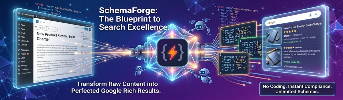 SEO et Données Structurées : Comment booster votre visibilité Google avec SchemaForge (Sans coder)